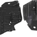 ALMULOO Engine Splash Shield Compatible with 2012 2013 2014 Toyota Camry Set of 2 Driver & Passenger Side Under Cover Guards Replacement for 5144206140 5144106150 TO1228178 TO1228177