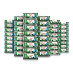 Chicken of the Sea Wild Caught Chunk Light Tuna, 5 Ounce Cans, 48-Count High Protein 100% Classic Chunk Tuna in Water Delicious, Easy, Nutritious Ready to Eat Meals (EXP 10/21/28)