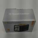 Toastmaster 2-Slice Toaster - Black with Stainless Steel - Kitchen Essential for Sandwich Bread & Breakfast Toast - Toaster with Wide Slots, High Rise Toast Lift & Cool-Touch Exterior