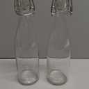 2 Pack Swing Top Glass Bottles 16oz, Flip Top Glass Bottle with Airtight Lid for Fermentation, Kombucha, Mead, Vanilla Extract, Coquito, Vinegar, Beer, Kefir, Soda, Juice, Oil for Home Brewing