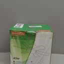 AHAWILL 18''Ceiling Fan, Portable Ceiling Fans with Lights, 3 Color Dimmable 3 Fan Speeds, Plug in Hanging Ceiling Fan for Bedroom, Tent, Indoor.White