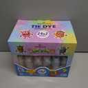 12 Colors Tie Dye Kit, Tie Dye Set for Kids, Pre-Filled Tye Dye Bottles, Non Toxic Permanent Fabric Dye Art Set, Easy DIY Fabric Art - Create Fun