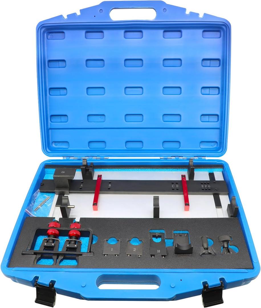 DPTOOL Diesel Engine Camshaft Alignment Cylinder Head Timing Tool Kit Compatible with Vw Audi TDI Porsche Seat 1.2 1.6 2.0 2.7 3.0 4.0 4.2 T40094 T40095 T40096