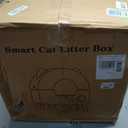 Automatic Self Cleaning Litter Box, MeowWhimsy Large Smart Robot Litter Box