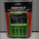 OEM TOOLS 4-Piece Damaged Screw Extractor Set