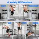 RELIFE REBUILD YOUR LIFE Pull Up Bar Free Standing Power Tower for Home Gym