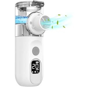 Portable Nebulizer for Adults and Kids with 3 Speed Adjustments for Travel and Household Use