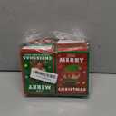 4 Pack Santa Claus Design Building Blocks Set, Christmas Theme Building Blocks Ornaments, Mini Building Figures, DIY Stocking Stuffers, Xmas New Year Birthday Gifts (Set B)