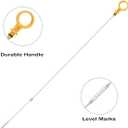 AUCERAMIC Engine Oil Dipstick Compatible with 2001-2007 Chevy Silverado GMC Sierra 2500HD 3500HD Duramax Diesel V8 6.6L 921-046