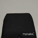 MyHalos® Migraine Relief Cap, 30% Thicker, 2X More Cooling Gel, Stays Colder for Longer, Ice Hat, Ice Pack Head Wrap, Cold Headaches & Migraine Mask - Hangover, Tension Headache Relief Cap (Black)