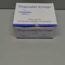 U-100 1cc 30g 5/16 In (8mm) Syringe with Needle, Individually Wrapped, Pack of 100