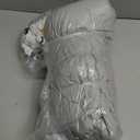 NTBED 4 Pieces Construction Toddler Bedding Set for Baby Boys,Tree Truck Vehicles Excavator Cars Printed, Includes Comforter, Flat Sheet, Fitted Sheet and Pillowcase,Light Grey