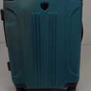 Travelers Club Chicago Hardside Expandable Spinner Luggage, Teal, 20" Carry-On