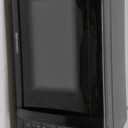 Emerson MW7302B Compact Countertop Microwave Oven with Touch Control, LED Display, 700W, 10 Power Levels, 6 Auto Menus, Glass Turntable and Child Safe Lock, 0.7 Cu., Ft. Black
