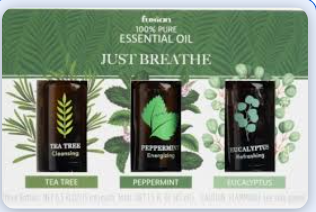 DI Fusion Essential Oils Just Breathe 3pc