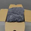 MIHIKK Waterproof Dog Bed Medium Size Dog Orthopedic Dog Beds for Crate with Removable Washable Cover Egg-Crate Foam Pet Pad Mat with Anti-Slip Bottom, 35x22 Inch, Grey