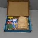 33Pcs Magnetic Wooden Train Set - Expandable Tracks Fit Thomas Brio - Educational Toy Fosters Imagination, Creativity, Logical Thinking, Ideal Birthday for Toddlers Kids Ages 3-6