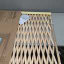 Evenflo Expansion Walk-Thru Room Divider Baby Gate (Natural Wood)