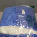 NANPIPER Flannel Blanket Reversible Sherpa Throw Blanket Super Soft Fuzzy Plush Fleece for Bed/Couch Lightweight(50"x60",Princess Blue)