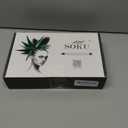 SOKU 13X6 Reddish Brown Lace Front Wigs Pre Layered, 18 Inch Short Wavy Glueless Wigs Pre Plucked, Copper Red Body Wave Synthetic Lace Front Wigs for Women