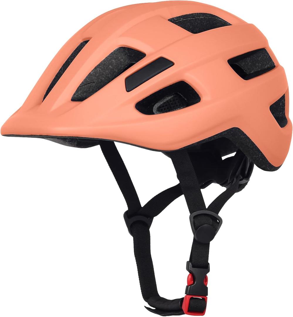 Toddler Kids Bike Helmet, Adjustable Infant Baby Bicycle Helmet for Age 1-3-5-8 Years Child Boys Girls, Multi-Sport Scooter Skateboard, 2 Sizes (Orange, Small: 51-54cm / 20.1"-21.2")