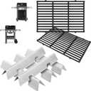 GS4 Spirit II Grill Parts for Weber Spirit II/I 300 SER E310 E320 GS4 Spirit 2 Grill Replacement Parts Accessories for Weber 7636 69797 67046 3400302 Flavorizer Bars&7638 7856 7860 Webber Grill Grates