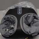 Medcursor Foot Massager with Heat - Shiatsu Feet Massage Machine Delivers Relief for Tired Muscles & Plantar, Deep Kneading Therapy, Multi-Level Settings for Home, Office Use, Size up to 13" (Matte Black)