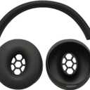 2-in-1 Silicone Case Cover for Beats Solo 4 & Solo 3 Headphones, Soft Sweat Earpad Covers & Zipper Headband Covers for Solo4 Solo3 Solo2 Accessories, Waterproof & Sweatproof (Black)