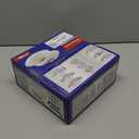 Semi Truck Hub Cap Cover - 5 Even Notched - for Front Wheel Universal Fit - 2 Pc Pack, Lip: 7/16" with pre-Installed Clips (Dome Top, Stainless Steel)