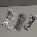 CCVOO 2.5 Reading Glasses for Women, Eye glasses, Blue Light Readers for Women, Cheaters (*C1 Mix)