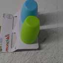 Munchkin Sippy Cups for Toddlers 1-3, Spill Proof Miracle 360 Cup, 10 Ounce, 2 Pack, Green/Blue