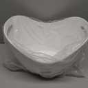 Insulated Ice Bucket for Parties 8L, Large Champagne Bucket for Cocktail Bar, Acrylic Ice Tub White