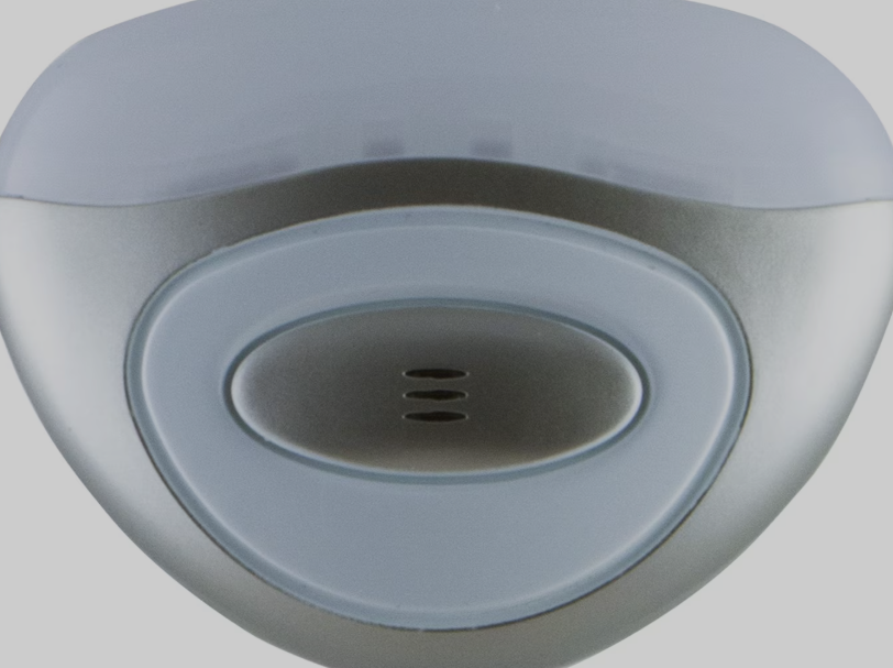 GE Mini LED Night Light, Dusk to Dawn, Silver, 10970