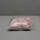 NICETOWN Blush Pink Linen Sheer Curtains 84 inch Length, Adjustable Tie Top DIY Crafted Flax Semi Sheer Privacy with Light Filtering Vertical Drapes for Bedroom/Living Room, W52 x L84