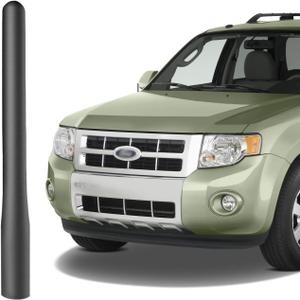 4 Inch Antenna Replacement for Ford Escape (2008-2012), Ford Escape Antenna, Short Aluminium Alloy Antenna Mast
