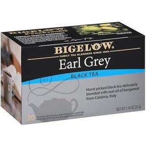 Pack Of 6 Bigelow Tea Earl Grey Black Tea, Caffeinated Tea, 20 Total Tea Bags (Pack of 1), EXP Jul/2028