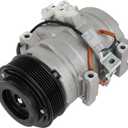 ECCPP A/C Compressor with Clutch 2003-2009 Fit for Toyota 4Runner 4.0L 2007-2009 Fit for Toyota FJ Cruiser 4.0L AC Compressor