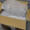 6 Pack Clear Storage Bins with Lids, 7 Quart Stackable Storage Boxes for Storage and Organization, Plastic Storage Containers with Lids, Plastic Bins with Handles for Office, Bedroom, Study Room