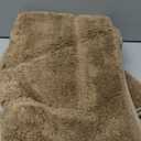 Bathroom Rugs 36"x24", Ultra Soft Thick Plush Fluffy Microfiber Absorbent Bath Mat, Non-Slip Backing, Machine Washable Bath Mats for Bathroom Floor, Tub and Shower, Home Decor Accessories, Brown