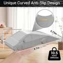 Funny Tesla Cybertruck Door Stoppers for Bottom of Door, Anti-Slip Rubber Heavy Duty Door Stop Wedge, Large Doorstop 2 inches High Gate Holder Suits Any Floor As a Gifts