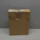 Linen Leather Desk Organizer and monitor stand with DrawersMini Desktop Drawer Organizer StackableTabletop Organization Storage Box for Office Supplies Home Vanity Toiletries (Black, 2-drawers)