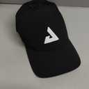 Hogue WS LLC Audius Cryptocurrency Logo Hat (Embroidered Dad Cap) (One Size, Black)