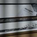 Huuger Folding Desk for Small Spaces, 31.5 Inch Foldable Computer Table, for Home Office, Study, Bedroom, Dorm, Space Saving, Small Writing Work Office Computer Desk, Easy to Fold, Rustic Brown