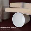 Paper Cups 150 Pack - 8 Oz Hot and Cold Paper Coffee Cups, 150 Count