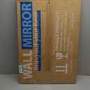 XRAMFY 20"x30" Black Arched Bathroom Mirror - Wall Mirror for Bathroom, Metal Frame Vanity Mirror, Dresser Mirror, Arch Decorative Mirrors for Living Room, Bedroom, Entryway, Mantle