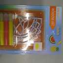 Creativity for Kids Window Art Fun Fruits - Paint and Decorate 2 Suncatchers, Create Your Own Window Art for Kids