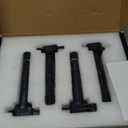 Set of 4 Ignition Coils Pack Replacement for L4 2.0L 2.4L- 2003-2007 Honda Accord& 2002-2011 Civic& 2002-2009 CRV& 2003-2011 Element & 2002-2006 Acura RSX, Coil Pack Fit for UF311 UF583 C1382