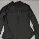 YOGINGO Women's Long Sleeve Mock Turtle Neck Bodysuits Tops Going Out Body Suits for Women Fashion Basic Leotards Jumpsuit (Black), S 1017