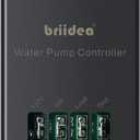 Water Pump Controller, Briidea RV Water Pump Switch 12VDC, 10A for Water Pump, Lighting, Fans in RV, Boat