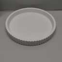 Decorative Concrete Tray -  Stylish Home Decoration for Your Living or Dining Room & as a Housewarming Gift, White